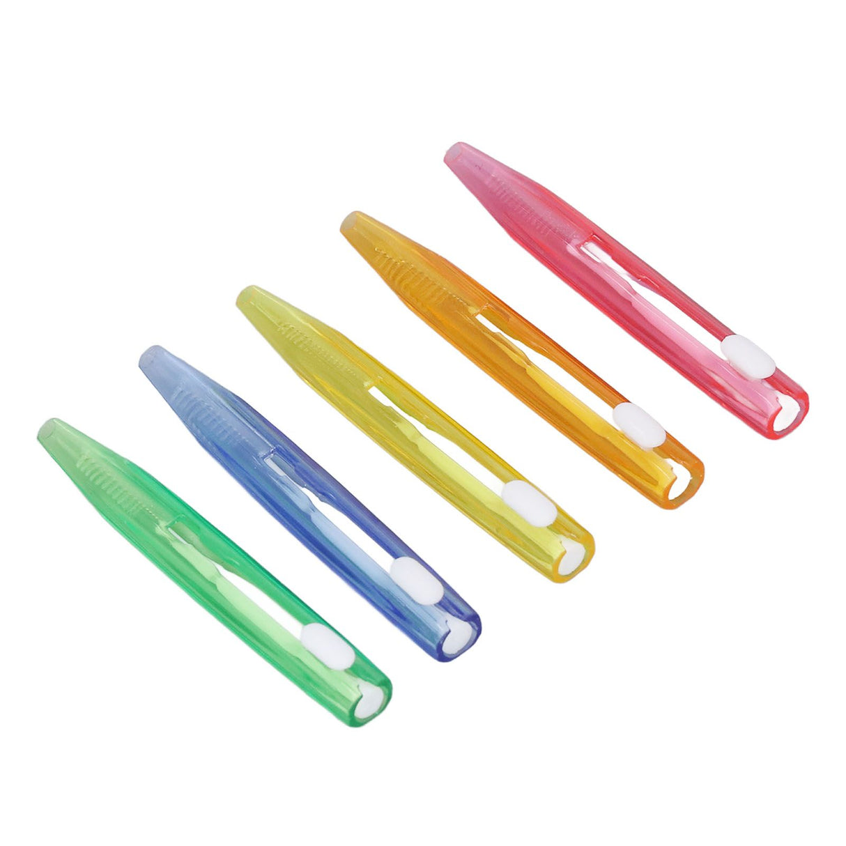 60Pcs Interdental Brush Floss Interdental Cleaning Brush with PP Handle for Adults Children Oral Care