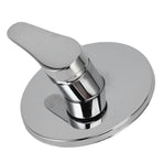 Concealed Shower Faucet Hot Cold Water Rust Proof Wall Mounted Mixer Tap for Home Hotel