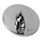 Concealed Shower Faucet Hot Cold Water Rust Proof Wall Mounted Mixer Tap for Home Hotel - 45-Degree Angle