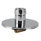 Concealed Shower Faucet Hot Cold Water Rust Proof Wall Mounted Mixer Tap for Home Hotel - Low Angle