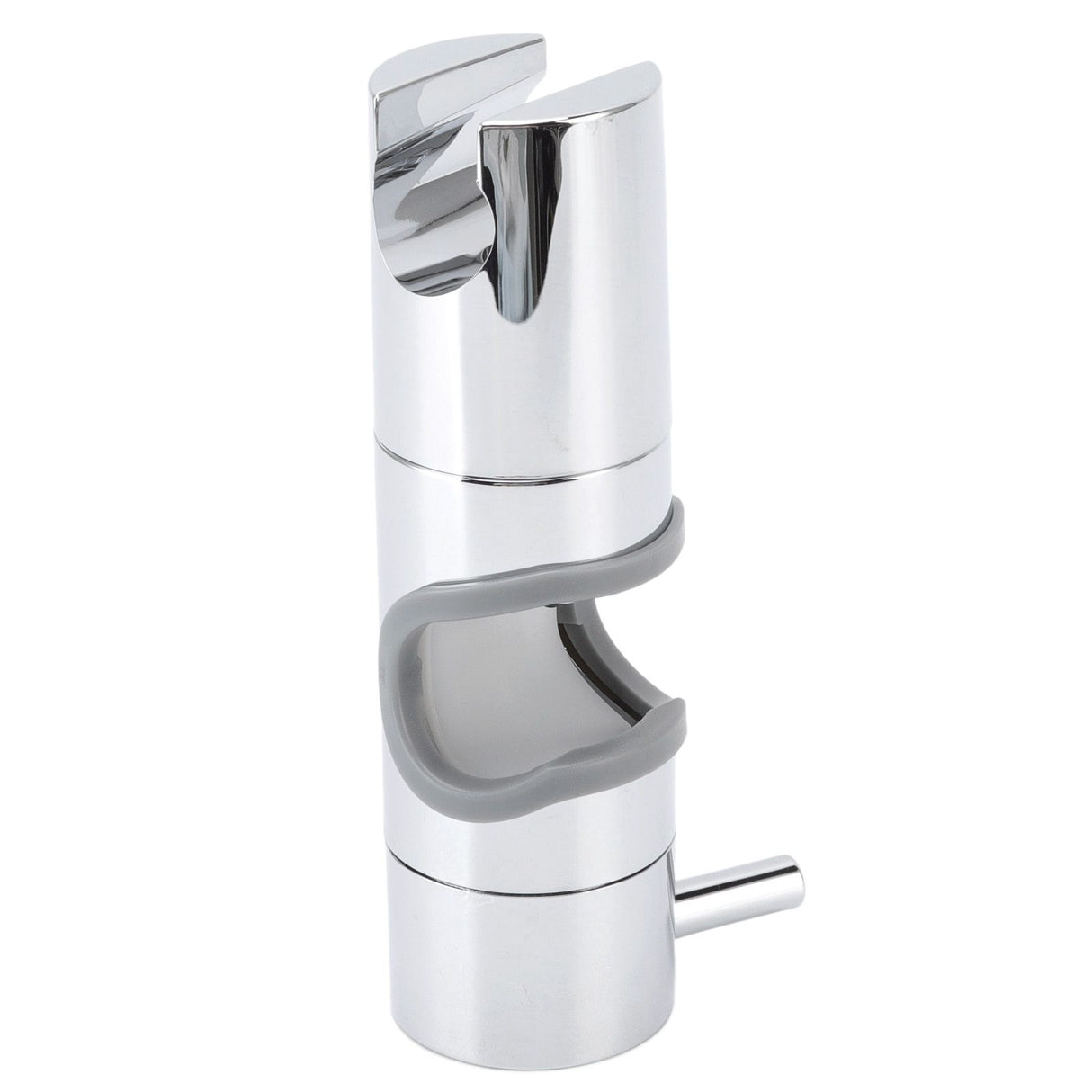 Shower Head Holder ABS Chromeplate Adjustable Anti Slip Shower Slide Rail Bar Holder for Bathroom