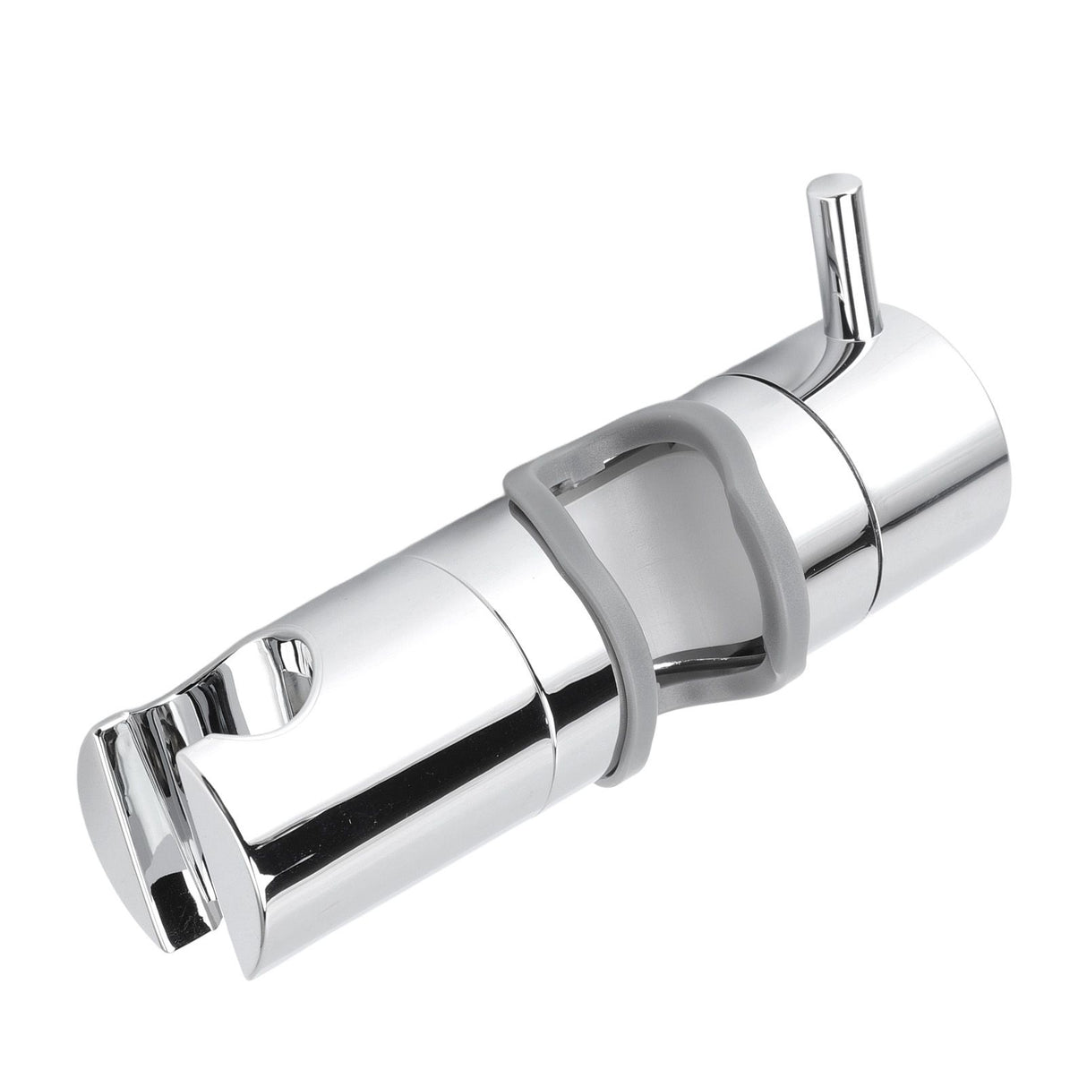 Shower Head Holder ABS Chromeplate Adjustable Anti Slip Shower Slide Rail Bar Holder for Bathroom