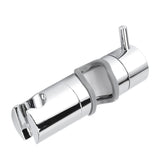 Shower Head Holder ABS Chromeplate Adjustable Anti Slip Shower Slide Rail Bar Holder for Bathroom