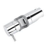 Shower Head Holder ABS Chromeplate Adjustable Anti Slip Shower Slide Rail Bar Holder for Bathroom