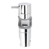 Shower Head Holder ABS Chromeplate Adjustable Anti Slip Shower Slide Rail Bar Holder for Bathroom