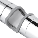Shower Head Holder ABS Chromeplate Adjustable Anti Slip Shower Slide Rail Bar Holder for Bathroom