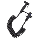 Handheld Toilet Sprayer Full Pressure Stainless Steel Leakproof Bidet Sprayer for Bathroom - Side View