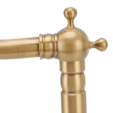 Antique Kitchen Faucet Gold All Copper European Antique Hot Cold Mixed 360° Rotating Kitchen Bathroom Sink Faucet Antique Color - Extra Image