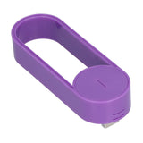 Car Air Purifier Negative Ion Plug in Smoke Removing USB Powered 5V for Home OfficePurple - 45-Degree Angle