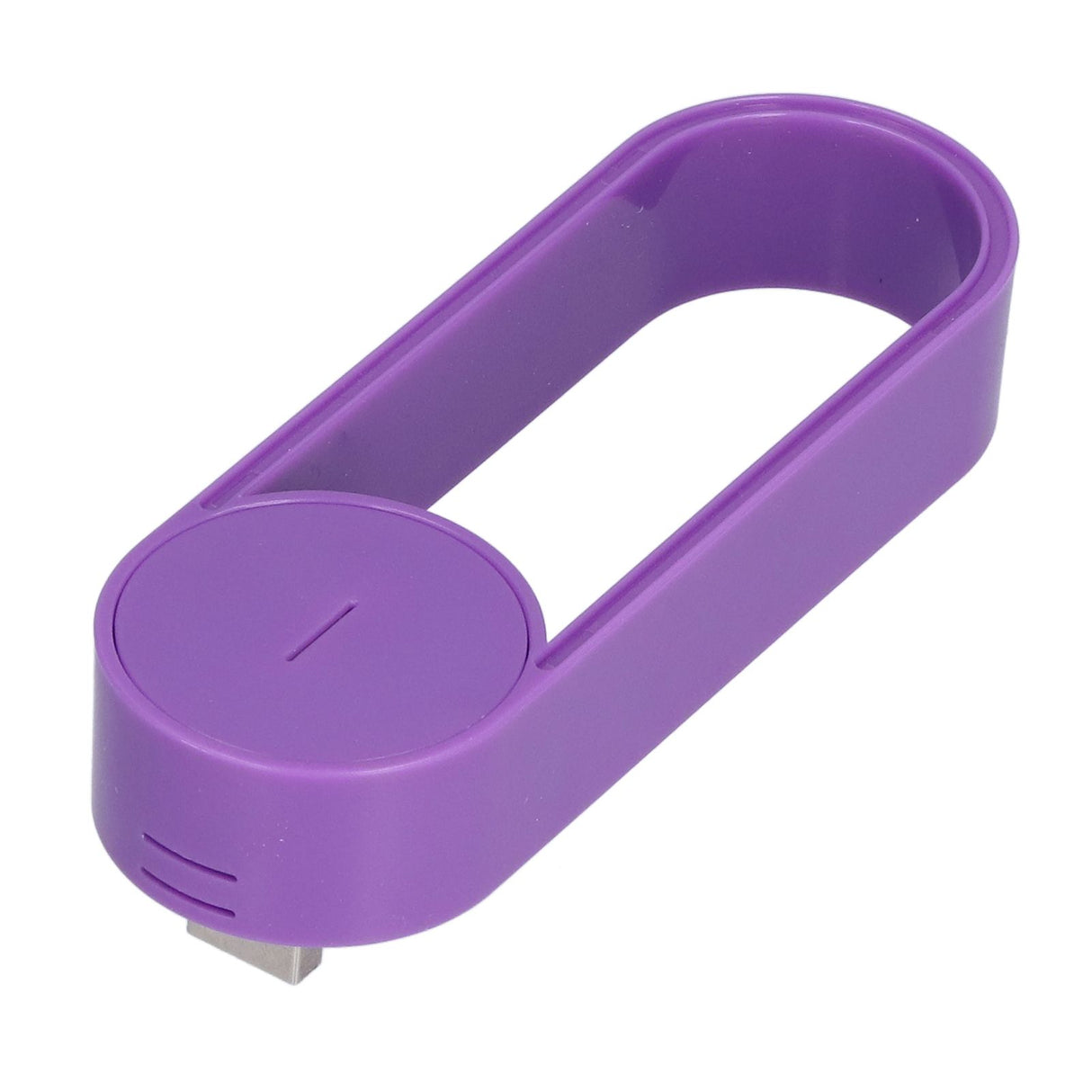 Car Air Purifier Negative Ion Plug in Smoke Removing USB Powered 5V for Home OfficePurple
