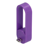 Car Air Purifier Negative Ion Plug in Smoke Removing USB Powered 5V for Home OfficePurple - Extra Image