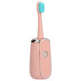 Electric Toothbrush Portable USB Charging IPX7 Waterproof Ultrasonic Toothbrush with Sterilization BoxPink