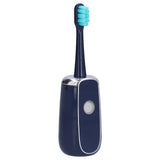 Electric Toothbrush Portable USB Charging IPX7 Waterproof Ultrasonic Toothbrush with Sterilization BoxBlue