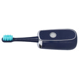 Electric Toothbrush Portable USB Charging IPX7 Waterproof Ultrasonic Toothbrush with Sterilization BoxBlue