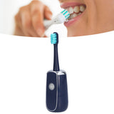 Electric Toothbrush Portable USB Charging IPX7 Waterproof Ultrasonic Toothbrush with Sterilization BoxBlue - Extra Image