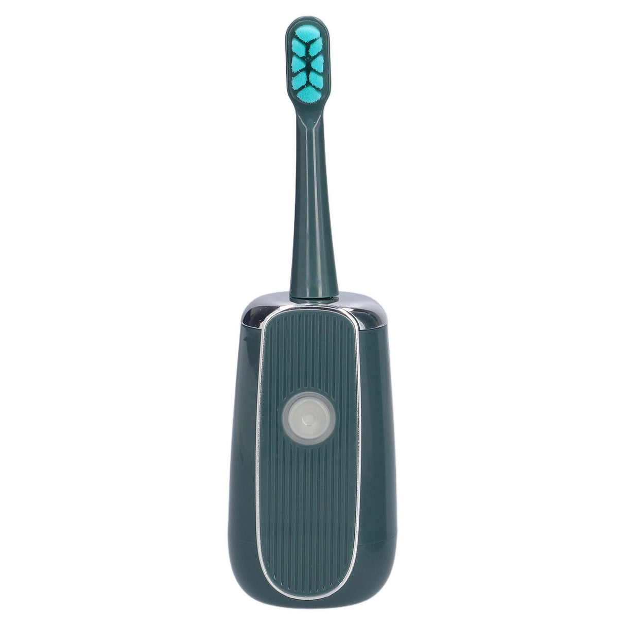 Electric Toothbrush Portable USB Charging IPX7 Waterproof Ultrasonic Toothbrush with Sterilization BoxGreen