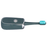 Electric Toothbrush Portable USB Charging IPX7 Waterproof Ultrasonic Toothbrush with Sterilization BoxGreen - 45-Degree Angle