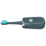 Electric Toothbrush Portable USB Charging IPX7 Waterproof Ultrasonic Toothbrush with Sterilization BoxGreen - Close-Up Angle