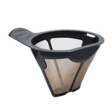 Coffee Filter Screen Replacement Washable Reusable Coffee Strainer for NINJA CF097 CF090 CF091 - Low Angle