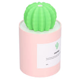 280ml Cactus Desktop Humidifier USB Power Supply Mute Nano Atomization HumidifierPink