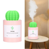 280ml Cactus Desktop Humidifier USB Power Supply Mute Nano Atomization HumidifierPink