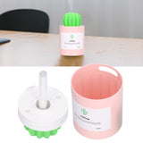 280ml Cactus Desktop Humidifier USB Power Supply Mute Nano Atomization HumidifierPink