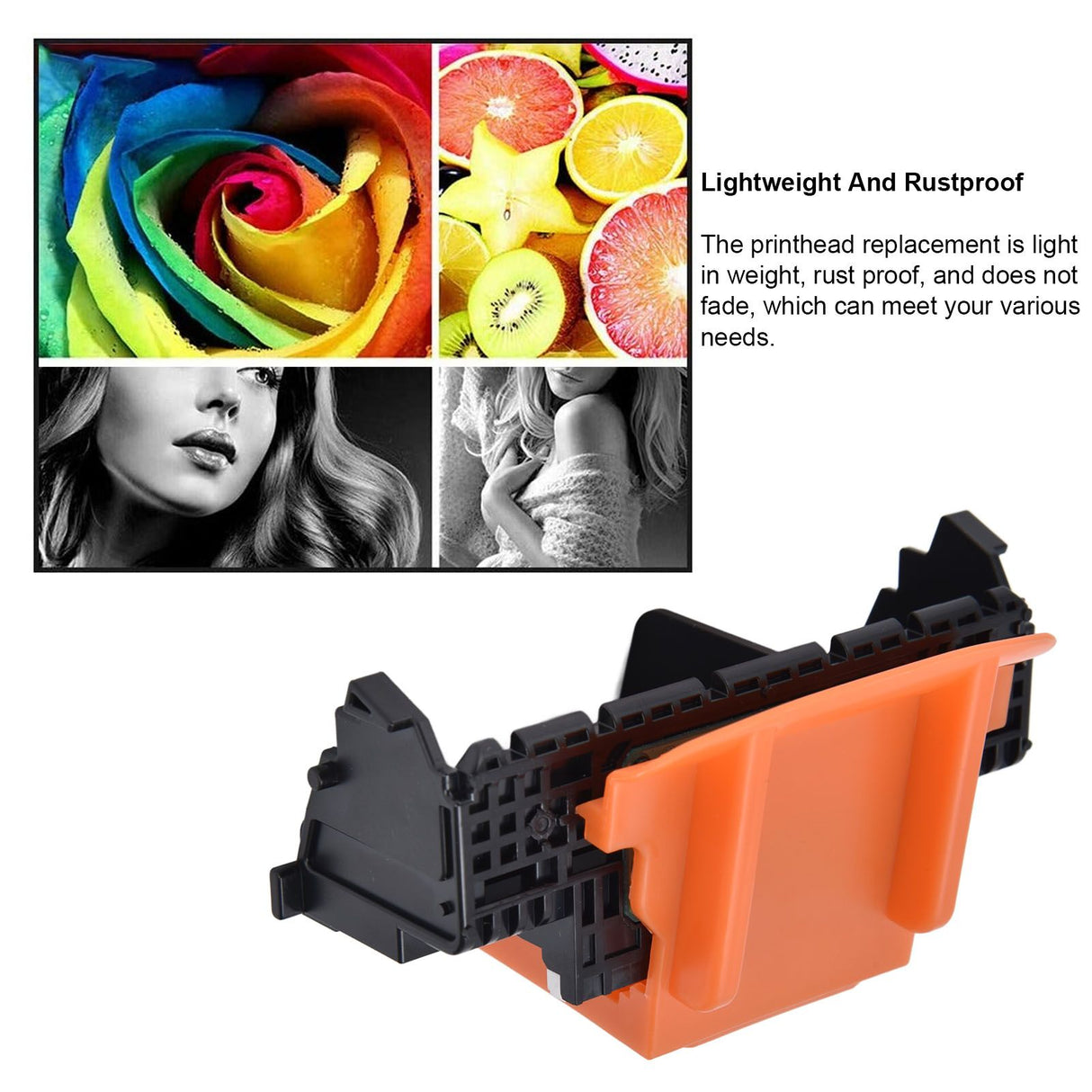 Print Head Stable Rustproof Printer Replacement Head for QY6‑0083 MG6380 MG7180 IP8780