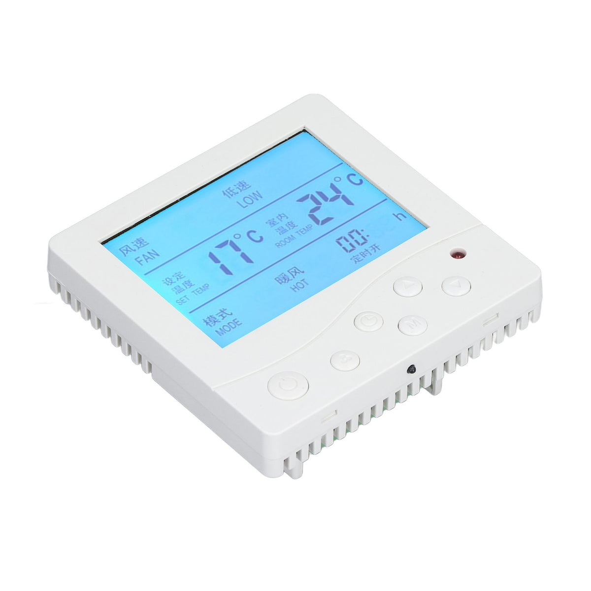 Central Air Conditioning Thermostat Reliable Anti Interference Smart LCD Thermostat for Home 220V