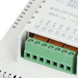 Central Air Conditioning Thermostat Reliable Anti Interference Smart LCD Thermostat for Home 220V