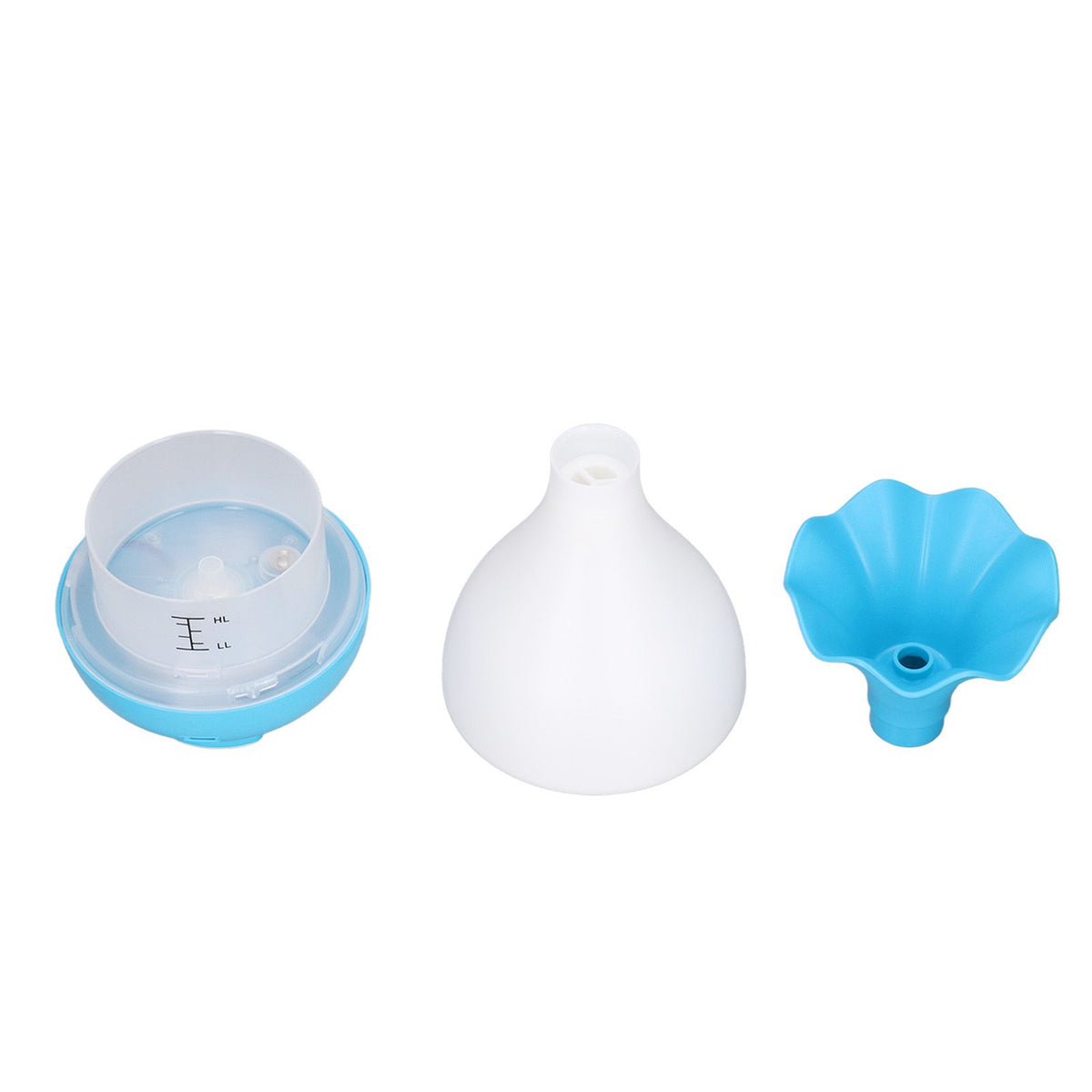95ml Car Diffuser Humidifier USB Power Supply Essential Oil Aromatherapy Diffusers for Home OfficeBlue