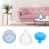 95ml Car Diffuser Humidifier USB Power Supply Essential Oil Aromatherapy Diffusers for Home OfficeBlue