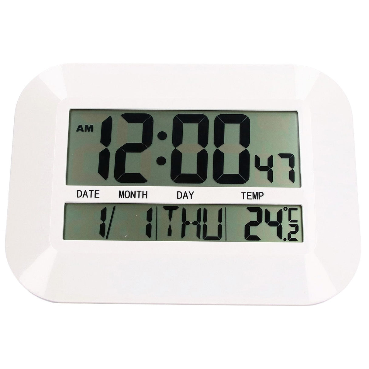 Electronic Alarm Clock Real Time Temperature Monitoring Ingenious Setting Desk Type Electronic Clock