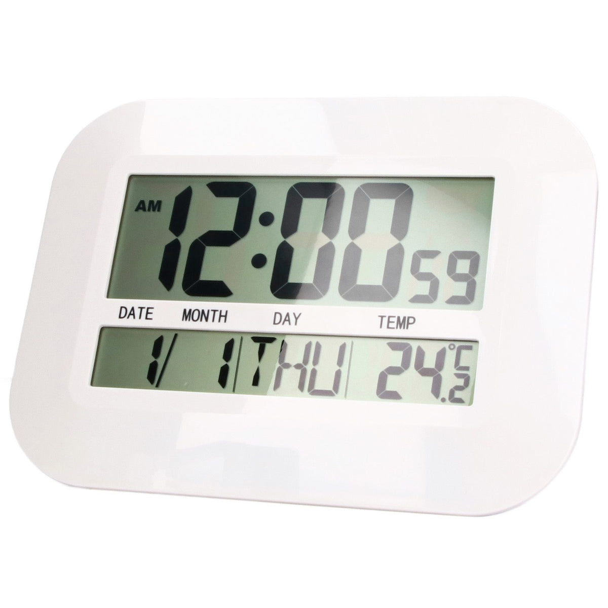 Electronic Alarm Clock Real Time Temperature Monitoring Ingenious Setting Desk Type Electronic Clock