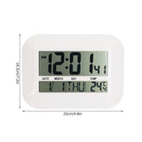 Electronic Alarm Clock Real Time Temperature Monitoring Ingenious Setting Desk Type Electronic Clock - Extra Image
