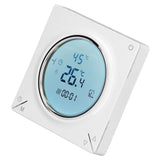 Smart Thermostat Fast Reading Reliable Chip Strong Anti Interference Practical LCD Screen Thermostat for Home - Front View