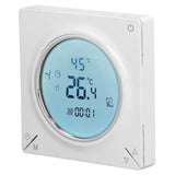 Smart Thermostat Fast Reading Reliable Chip Strong Anti Interference Practical LCD Screen Thermostat for Home - Side View