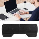 Laptop Speakers USB Powered Wired Monitor Soundbar Stereo Sound with Screen Clip for Monitor Notebook Tablets TV