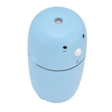 Air Humidifier Mini Cute 300ml 2 Modes USB Rechargeable Electric Cool Mist Purifier with USB Cable for Car Home OfficeBlue