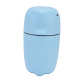 Air Humidifier Mini Cute 300ml 2 Modes USB Rechargeable Electric Cool Mist Purifier with USB Cable for Car Home OfficeBlue - Rear View