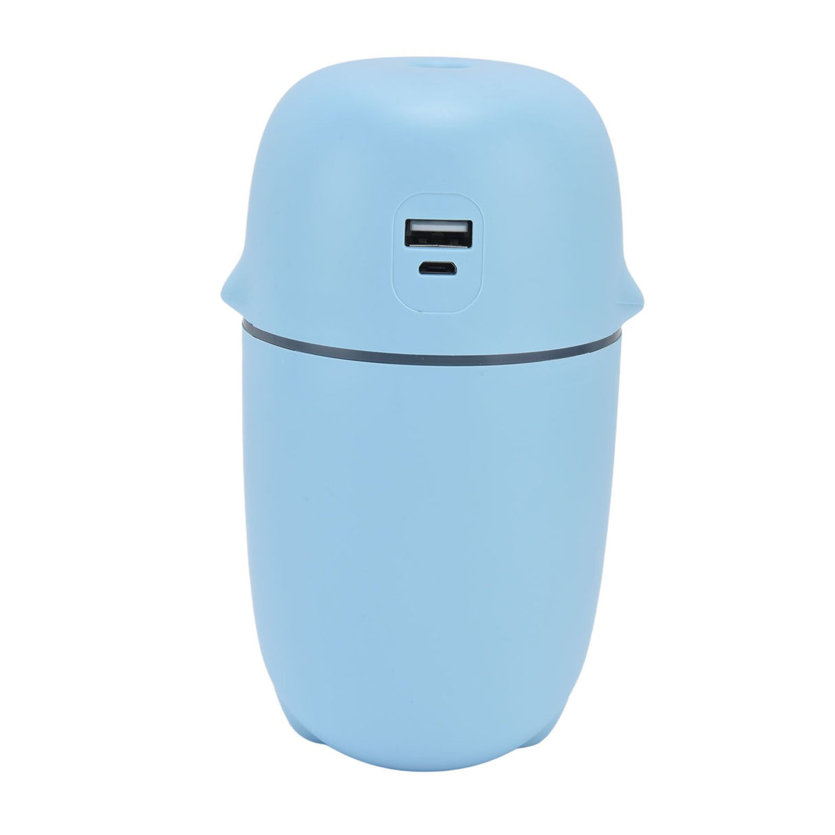 Air Humidifier Mini Cute 300ml 2 Modes USB Rechargeable Electric Cool Mist Purifier with USB Cable for Car Home OfficeBlue