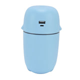Air Humidifier Mini Cute 300ml 2 Modes USB Rechargeable Electric Cool Mist Purifier with USB Cable for Car Home OfficeBlue