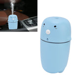 Air Humidifier Mini Cute 300ml 2 Modes USB Rechargeable Electric Cool Mist Purifier with USB Cable for Car Home OfficeBlue
