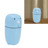 Air Humidifier Mini Cute 300ml 2 Modes USB Rechargeable Electric Cool Mist Purifier with USB Cable for Car Home OfficeBlue - Extra Image