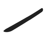 4PCS Universal Sweeper Door Sill Stair Wheelchair Door Sill Free Assembly Rubber Door Threshold ProtectBlack