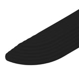 4PCS Universal Sweeper Door Sill Stair Wheelchair Door Sill Free Assembly Rubber Door Threshold ProtectBlack