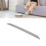 4PCS Universal Sweeper Door Sill Stair Wheelchair Door Sill Free Assembly Rubber Door Threshold ProtectGrey