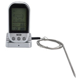 Wireless Thermometer Timer Overtime Alarm Function Practical Temperature Meter for Kitchen Barbecue Cooking