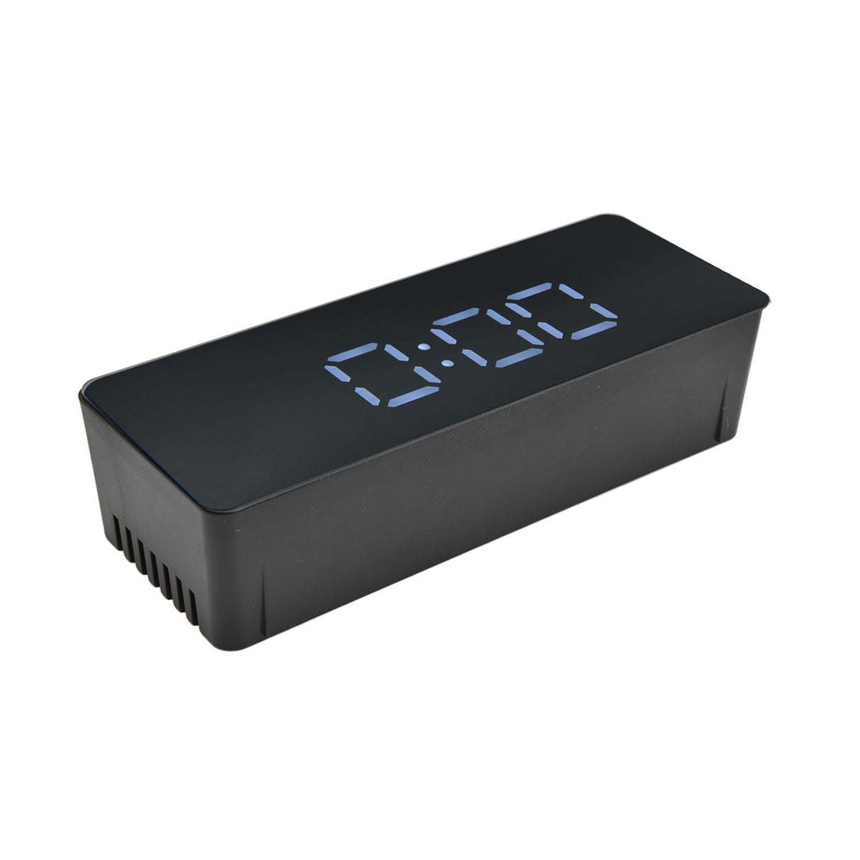 LED Clock Multifunctional USB Powered 3 Lighting Modes Snooze Time Celsius Fahrenheit Display Digital Alarm ClockBlack