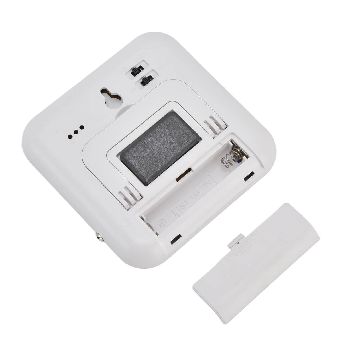 Meat Thermometer Smart 3 Buttons Digital LED Display Multifunctional Oven Thermometer with Probe for Cooking Baking BBQWhite