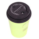 USB Humidifier 300ml Coffee Cup Low Noise Auto Off Compact Lightweight Space Saving Mini Humidifier for Car Home OfficeGreen - 45-Degree Angle